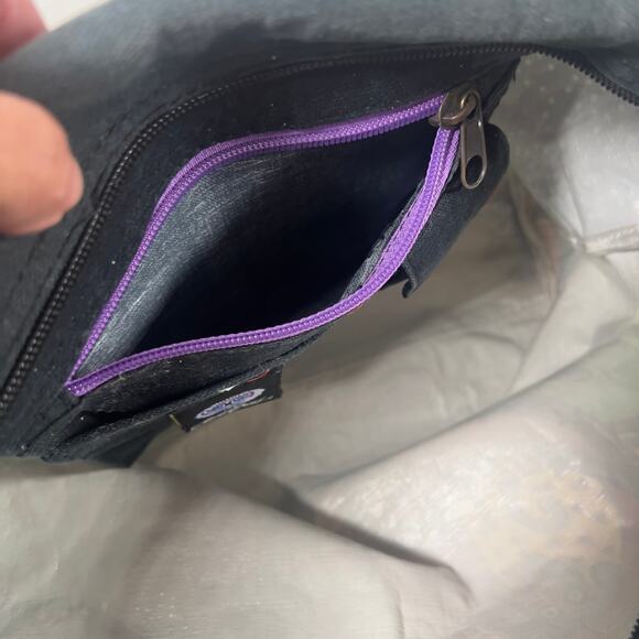 Laurel Burch Playful Dogs & Doggies Colorful Cotton Canvas Beach Bag 19 x 15 x 5 - Picture 14 of 16